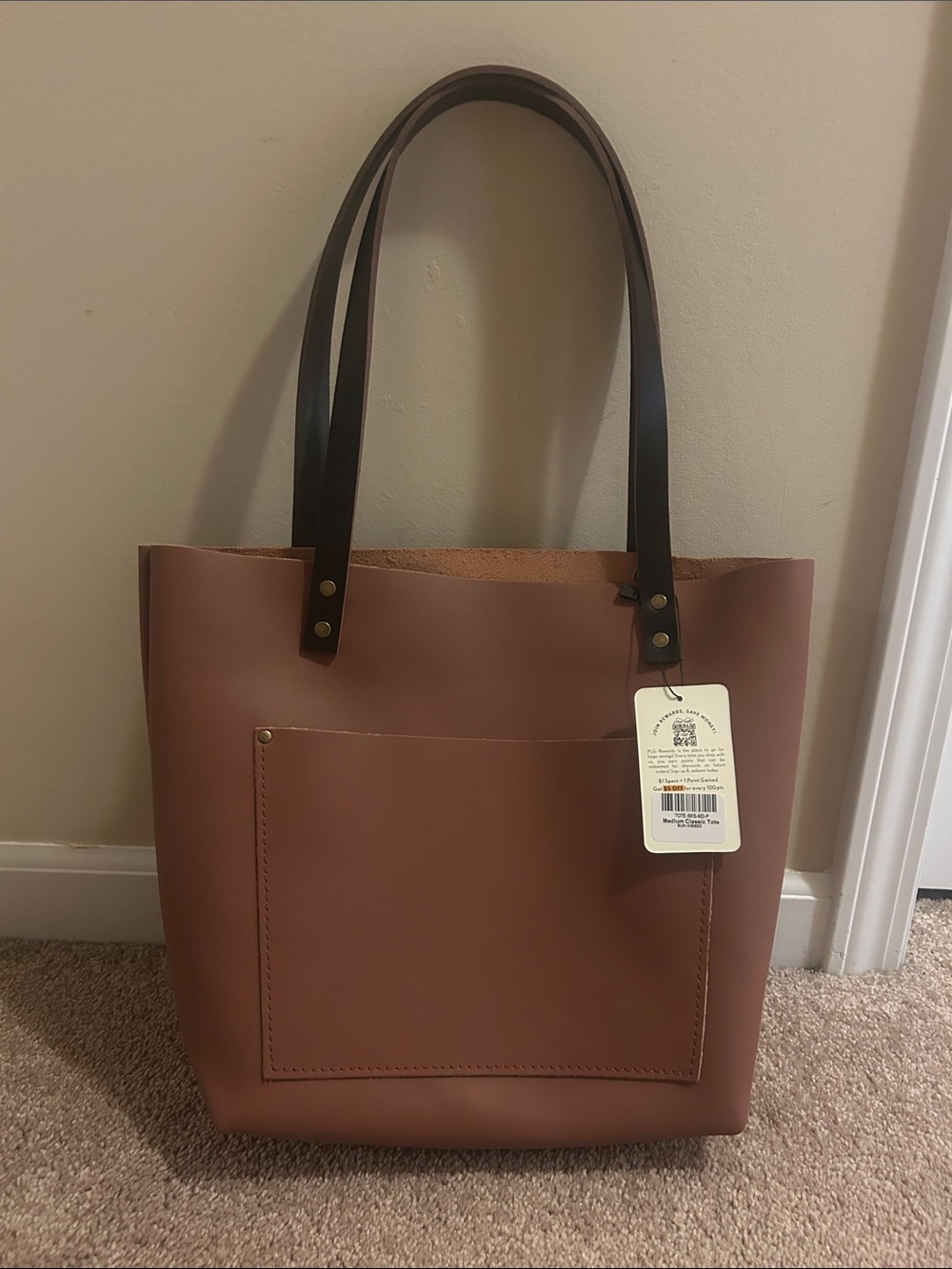 Portland Leather Classic Tote in Sun Kissed